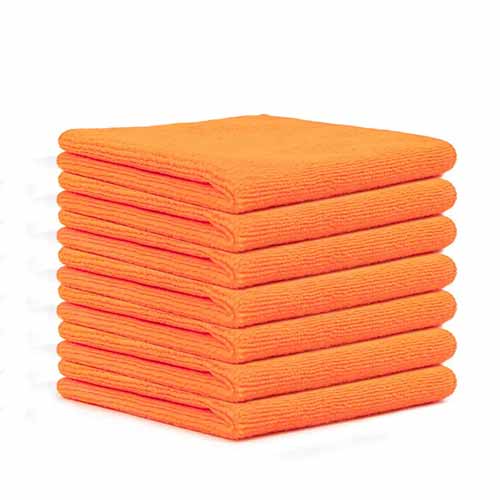 Wholesale Super Absorbent Dry Fast custom design cleaning dishcloth polyester cheap microfiber home kitchen cloth