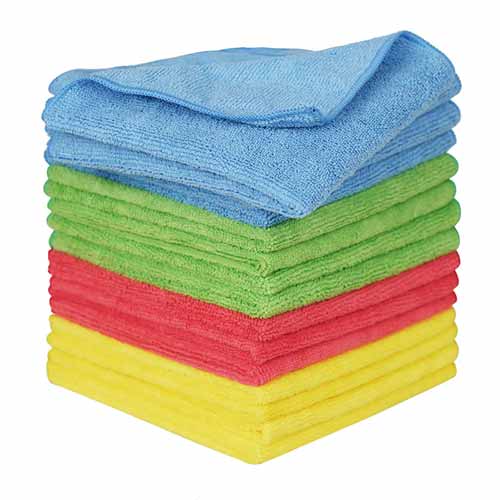 China Manufactory cleaning rags microfiber cloth towel microfiber for cleaning