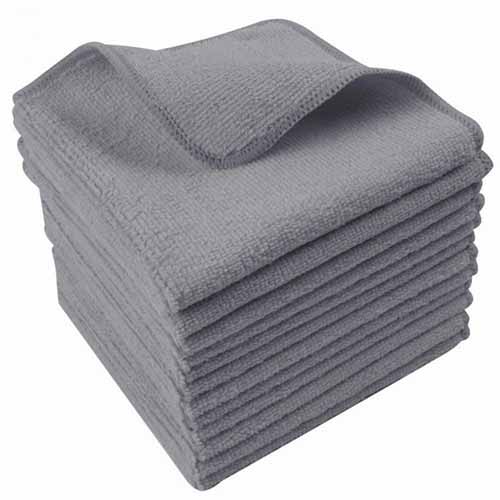 Reusable and Lint Free Microfiber Cleaning Cloth for Home Use