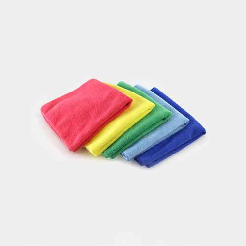 Ultra-Soft Microfiber Cleaning Cloths - Customizable Colors for Versatile Cleaning