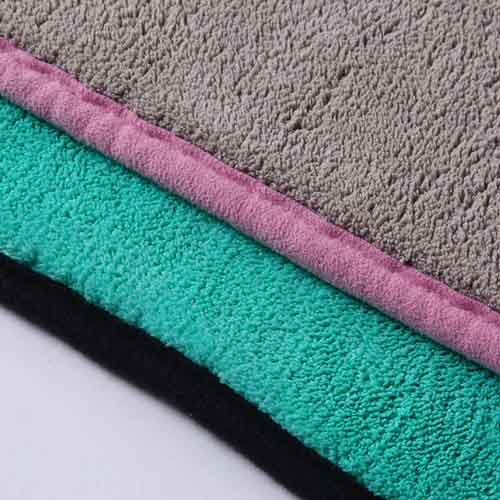 Wholesale 40X40cm 60X90cm 1200GSM Microfibre Car Drying Towel Microfiber Cleaning Cloth