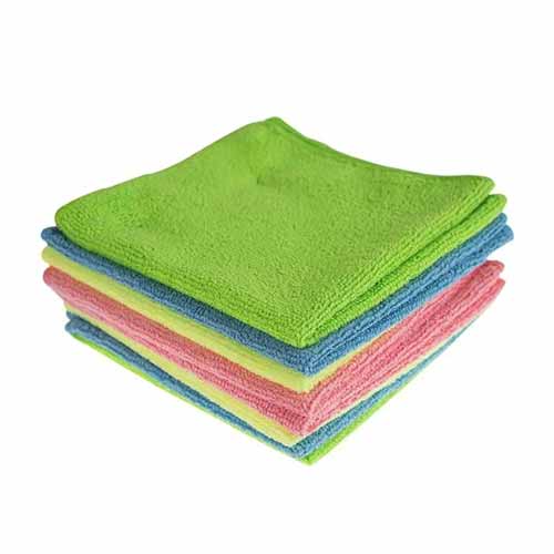 Can Be Customized High Quality Car Wipe Kitchen Cleaning Cloth Wash Towel Absorbent Microfiber Towel