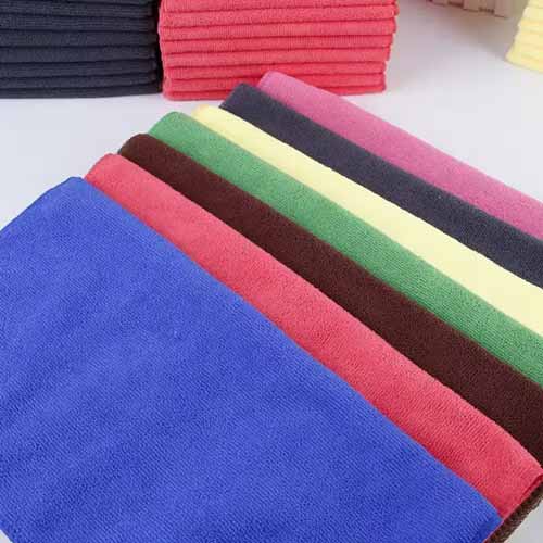 Factory hot sell  microfiber cleaning cloth polishing car microfiber cloth car kitchen towel microfiber towel