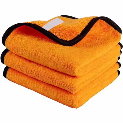 Super absorbent microfibre car drying cloth towel for Drying Before Car Polish and After Rim Cleaning for Cars and Motorcycle