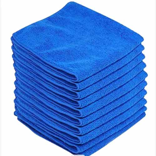 80% Polyester 20% Polyamide Microfibre Cleaning Cloth Effective for Cabinet Cleaning